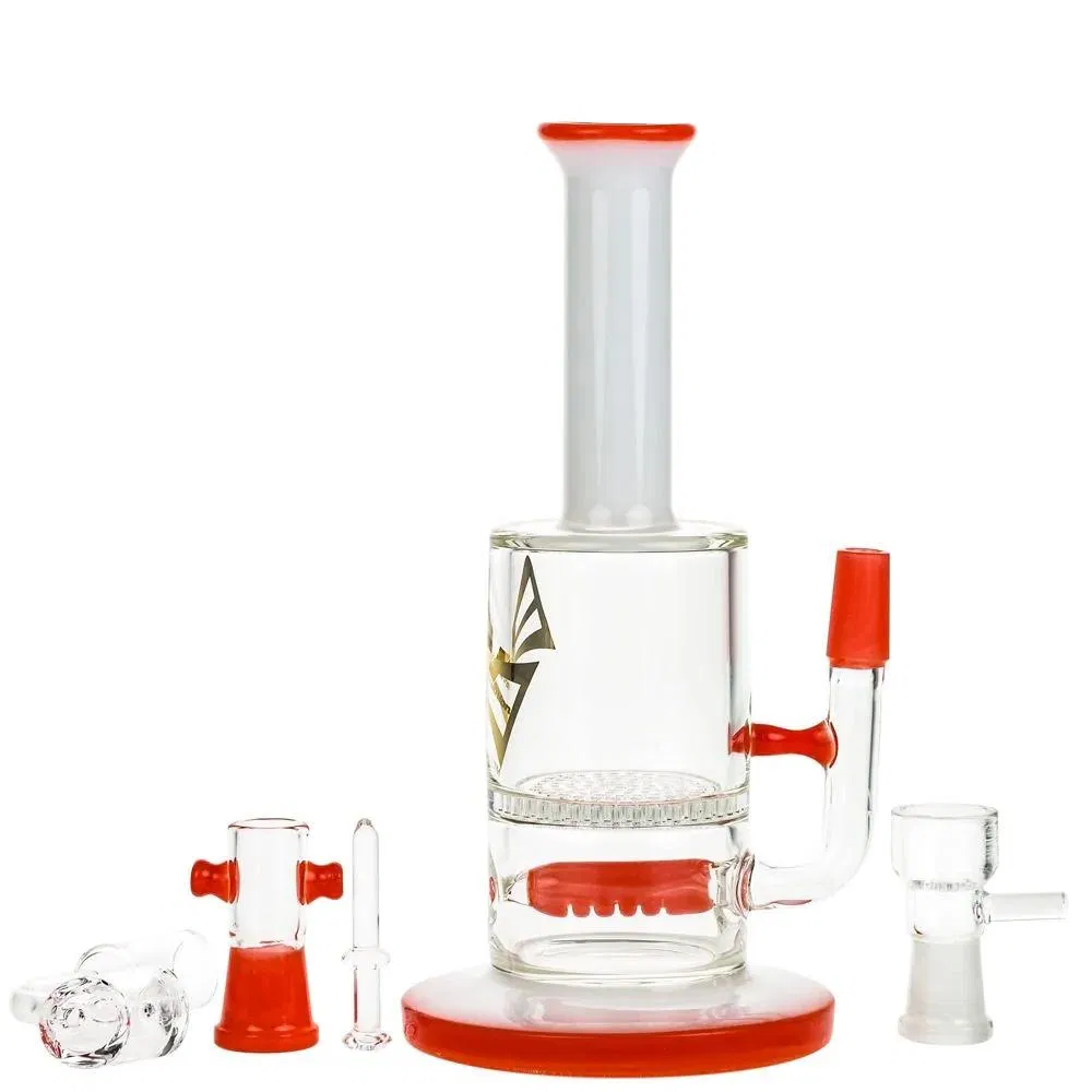 Newest Hot Unique Glass Water Beaker Water Pipe Handmade Painting Waterpipes Wholesale Beaker