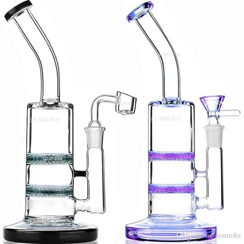 Newest Hot Unique Glass Water Beaker Water Pipe Handmade Painting Waterpipes Wholesale Beaker