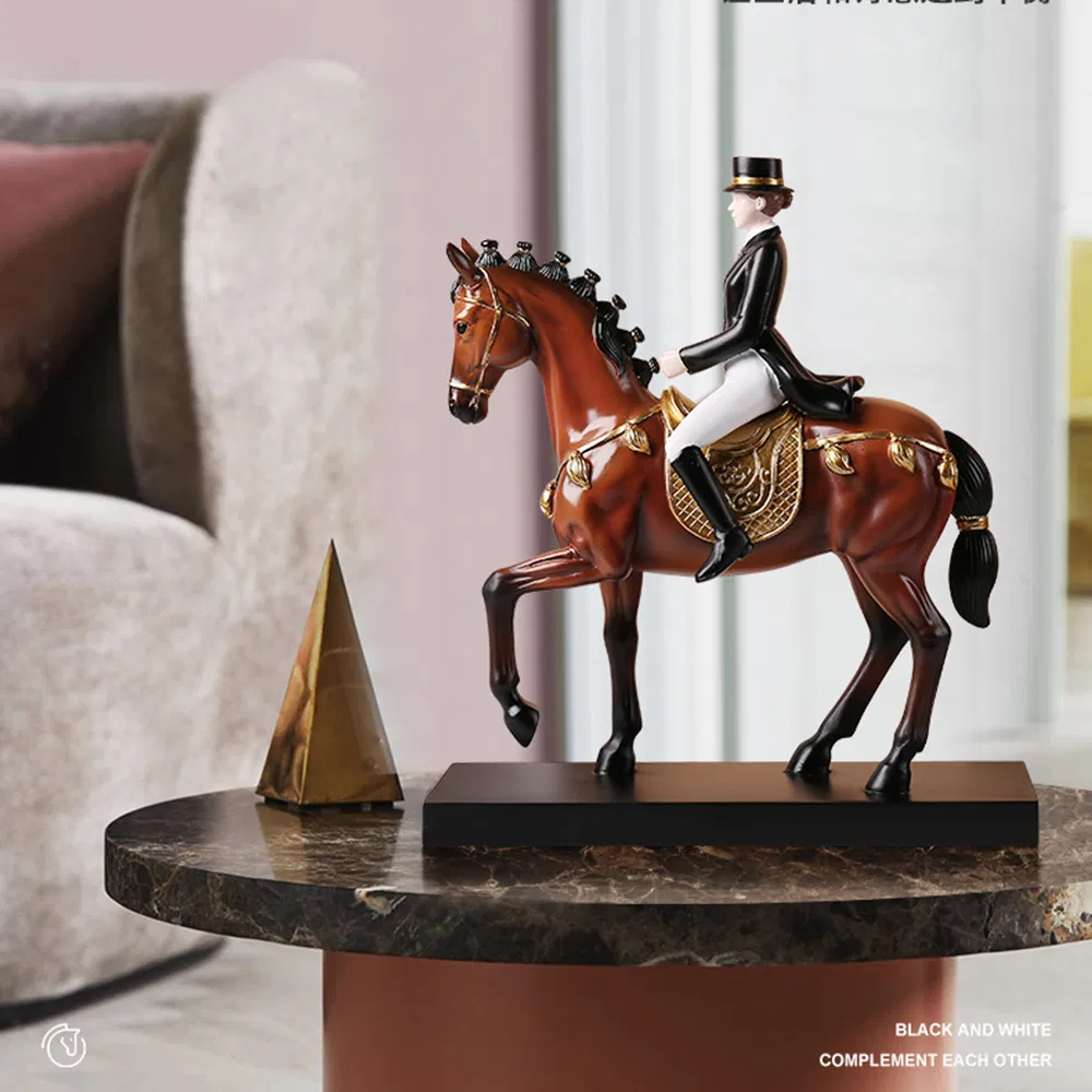 Nordic Style Ornaments Small Creative Soldiers Characters Animal Furnishings