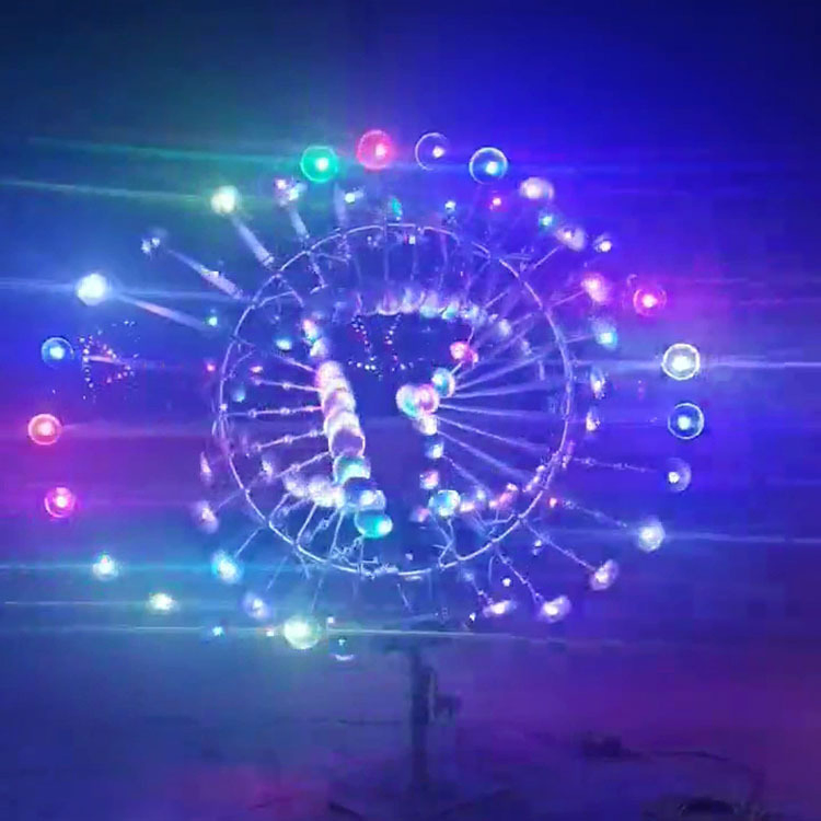 Outdoor Large Abstract Metal Stainless Steel Wind Spinner Kinetic Sculpture for Sale
