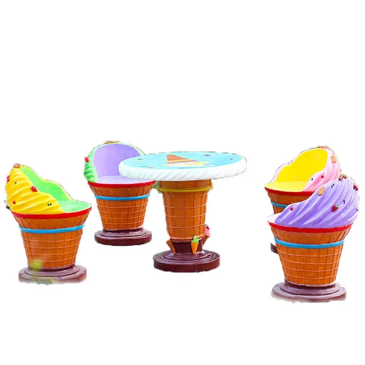 Outdoor Resin Animals Seatings for Amusement Park Decoration