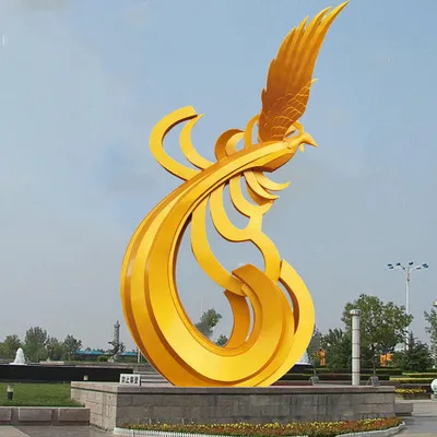 Outdoor Waterproof Metal Stainless Steel Sculpture for Decoration
