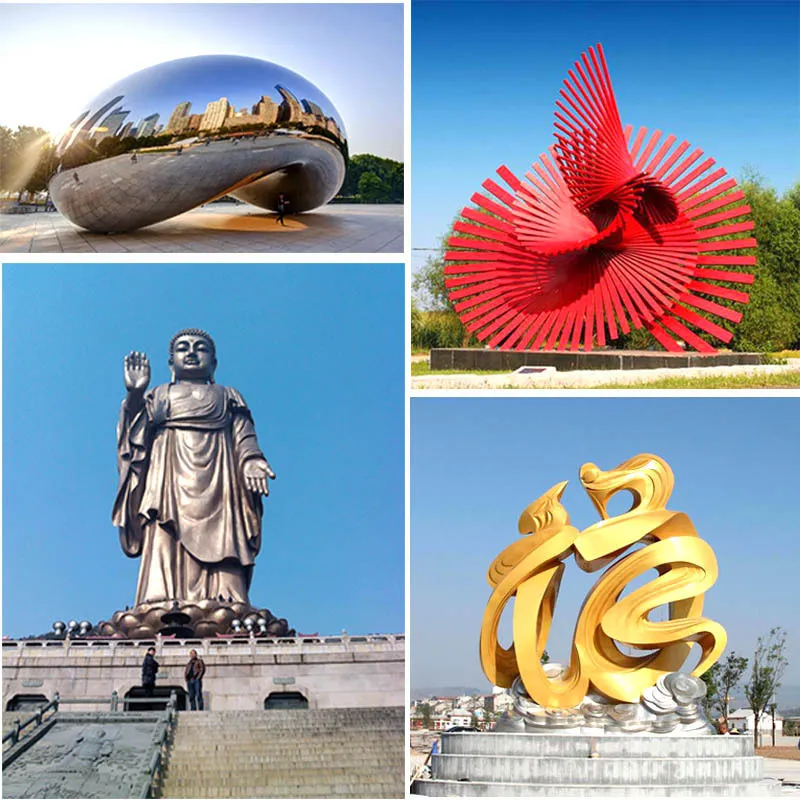 Outdoor Waterproof Metal Stainless Steel Sculpture for Decoration