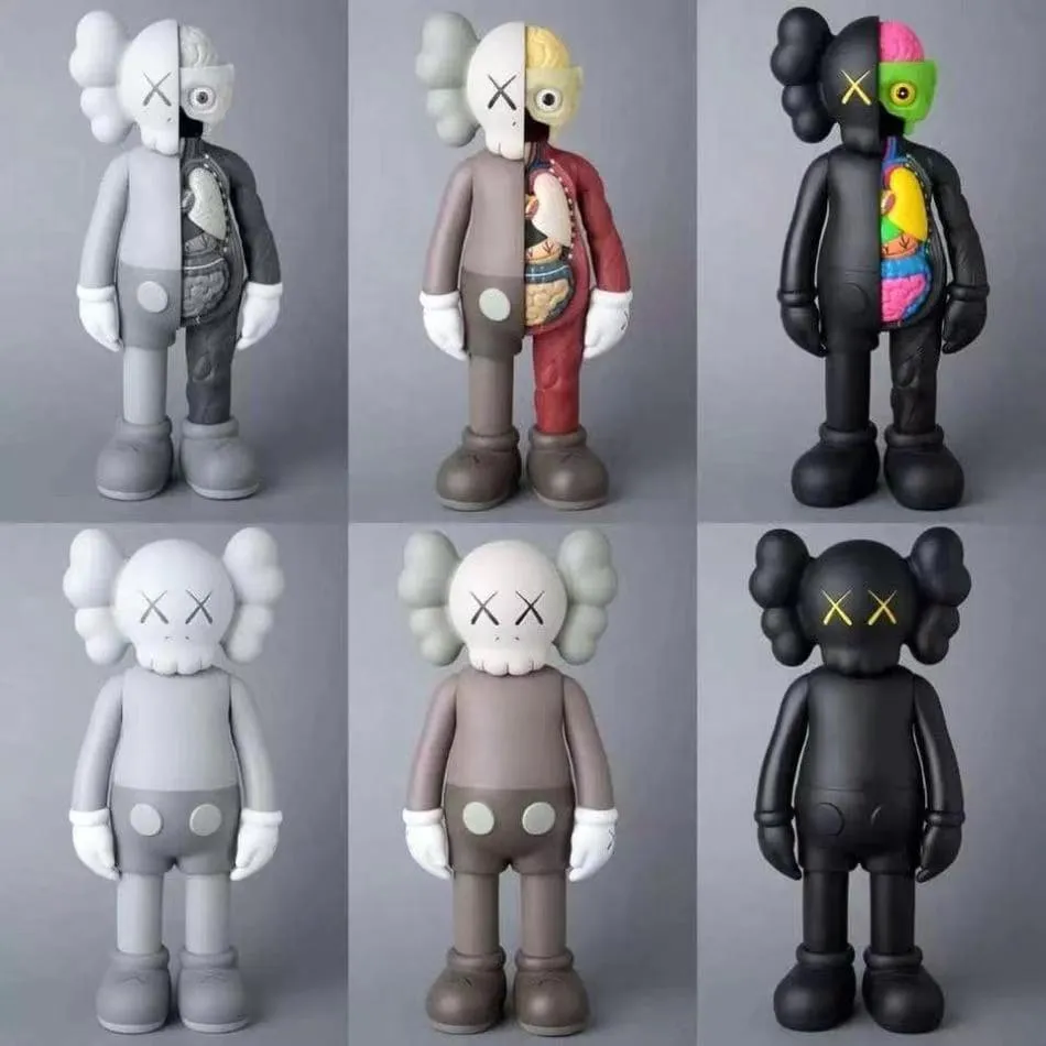 Perfect Design Resin Crafts Fiberglass Kaws Statue with High Quality