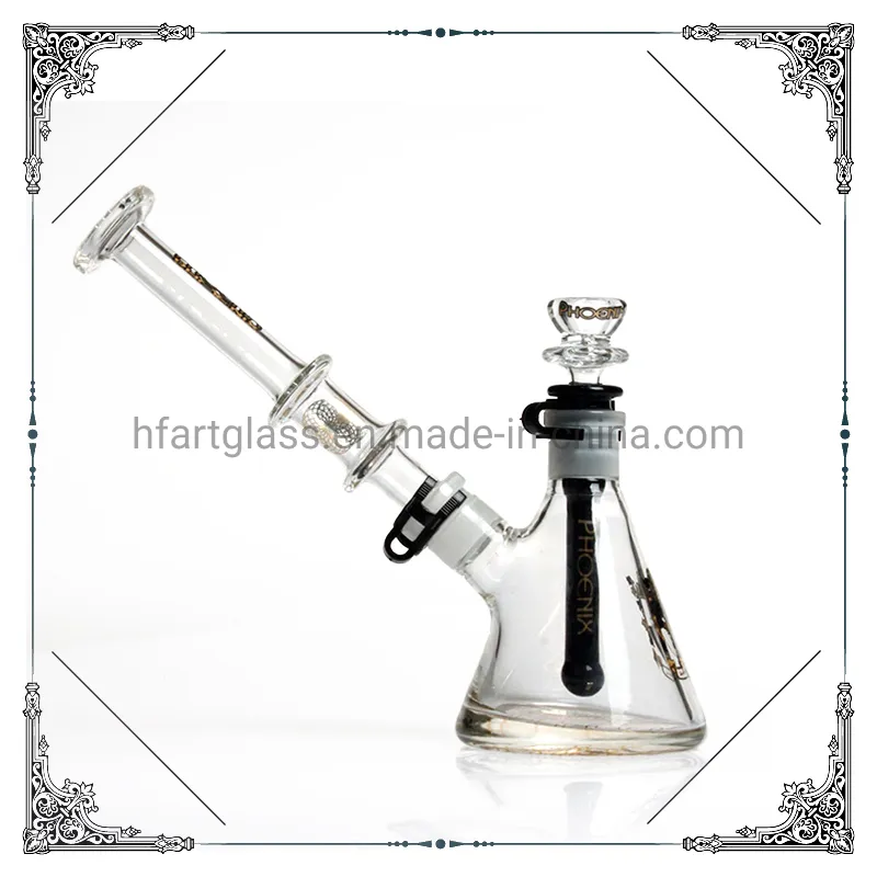 Phoenix 7mm Thick Beaker Base DAB Rig Glass Water Pipes Build a Bubbler Heady Glass Smoking Pipes