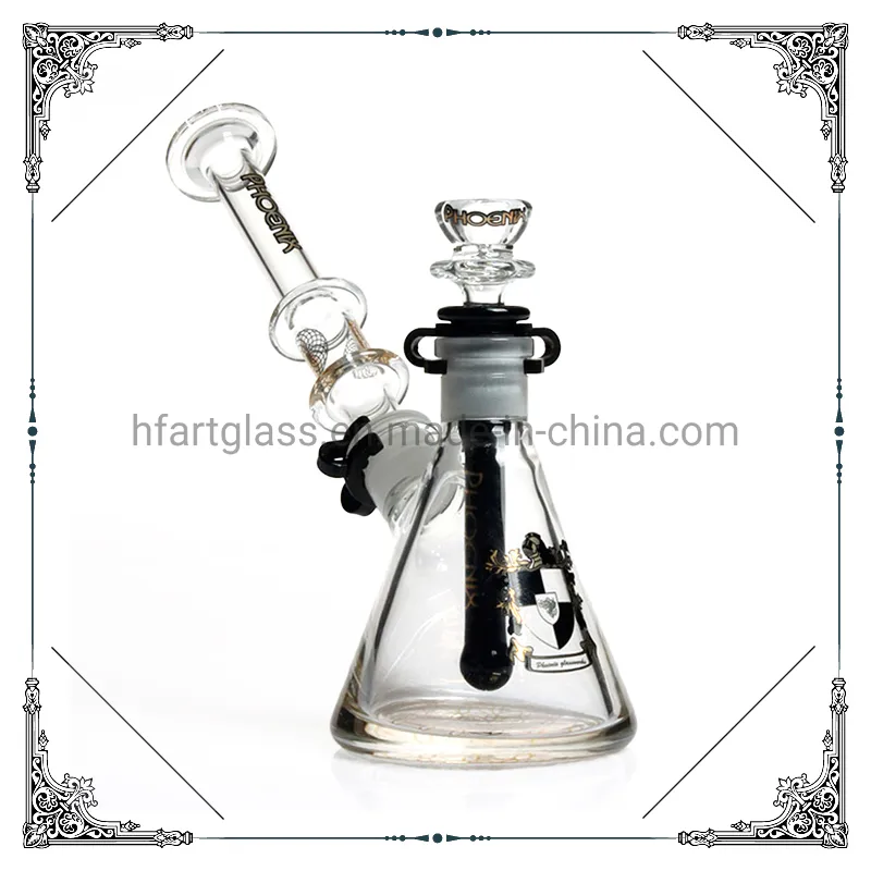 Phoenix 7mm Thick Beaker Base DAB Rig Glass Water Pipes Build a Bubbler Heady Glass Smoking Pipes