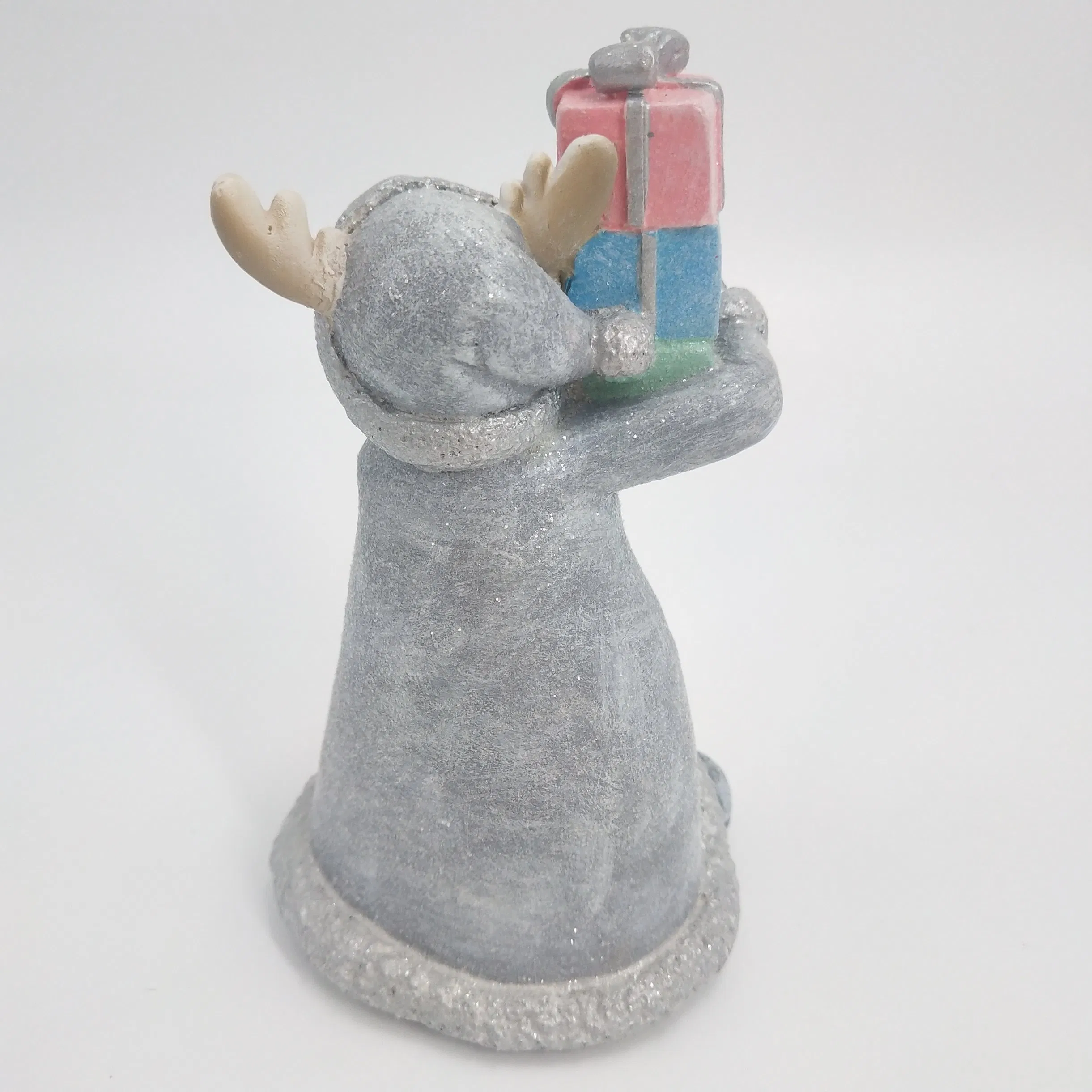 Plastic Outdoor Christmas Reindeer Resin Sika Deer Decoration Polyresion Animal