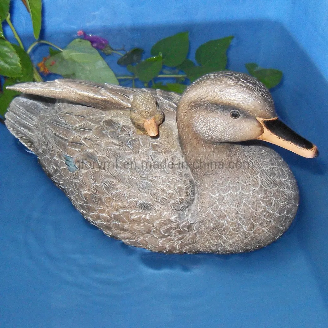 Poly Resin Floating Water Model Animal Figure Toys