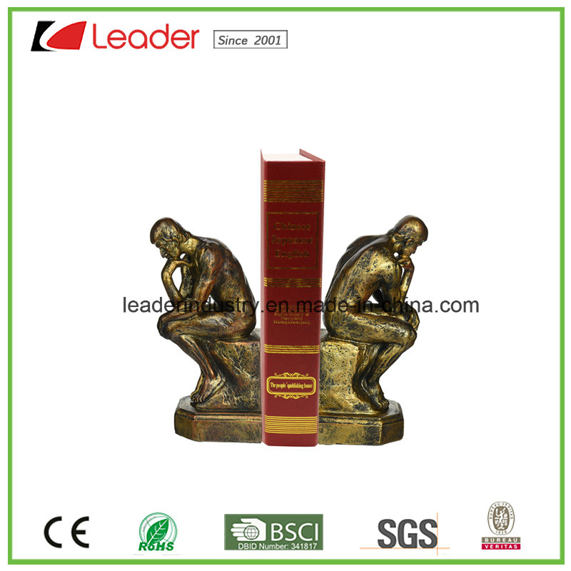 Polyresin Seahorse Sculpture Bookends for Home and Table Decoration