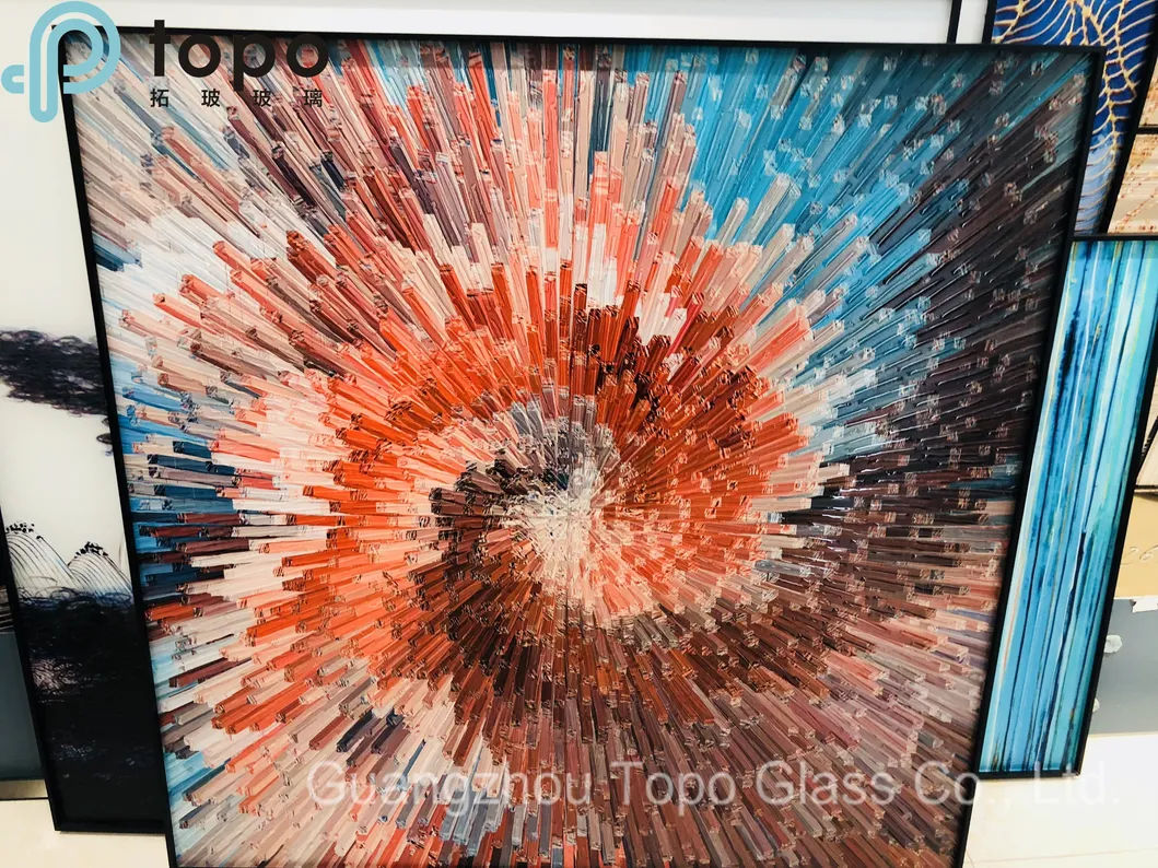 Popular Wall Hanging Glass Painting with Vivid Shape (MR-YB6-2021A)