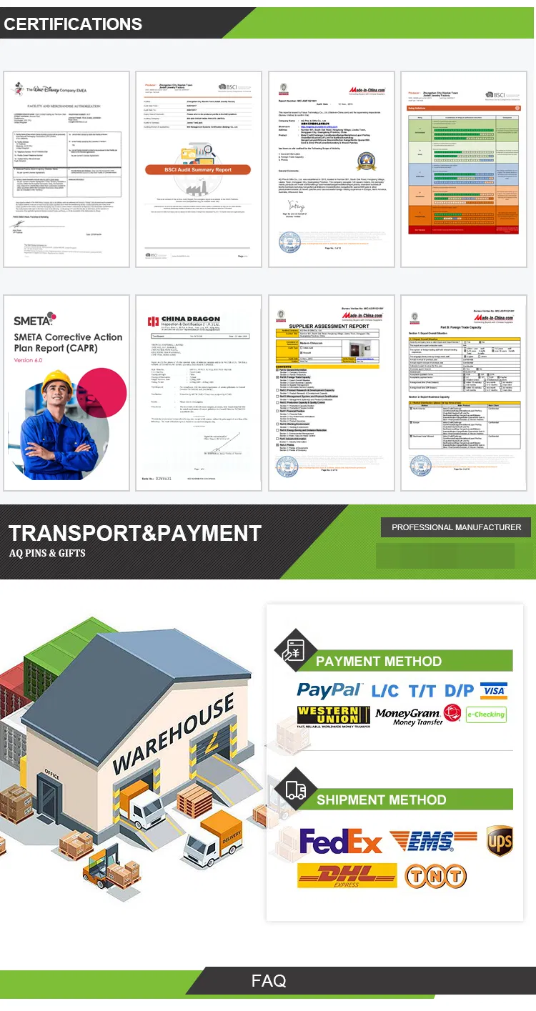 Promotional High Shiny Silver with Enamel or Epoxy Colors Metal Pendant and Charms (Charm-015)