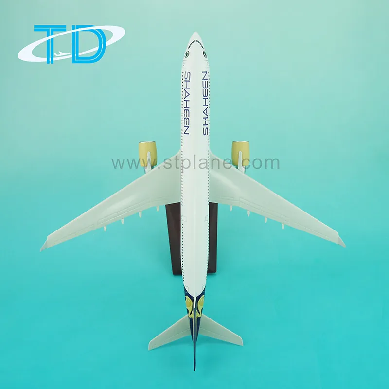 Resin Model Plane Shaheen Air A330-200 Airplane Model