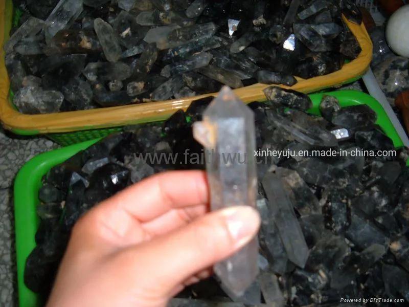 Rock Quartz Crystal Point for Improve The Feng Shui Phlegm