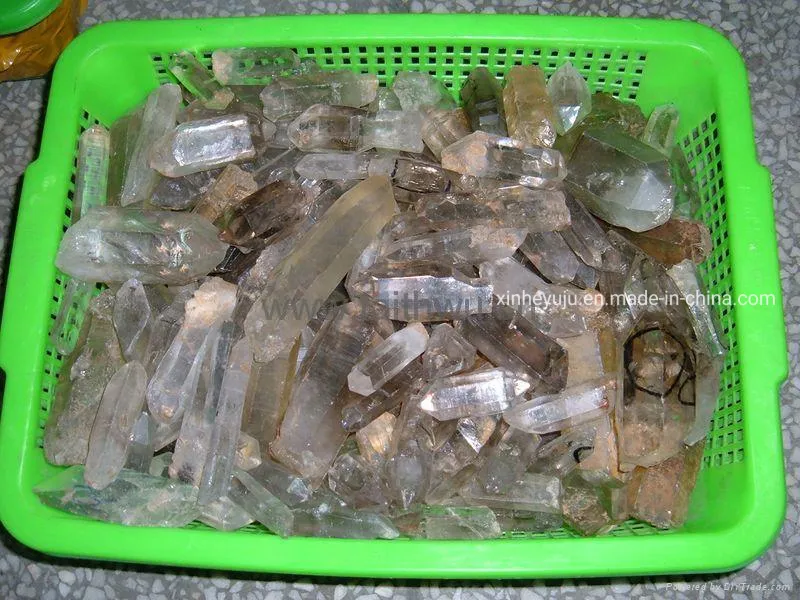 Rock Quartz Crystal Point for Improve The Feng Shui Phlegm