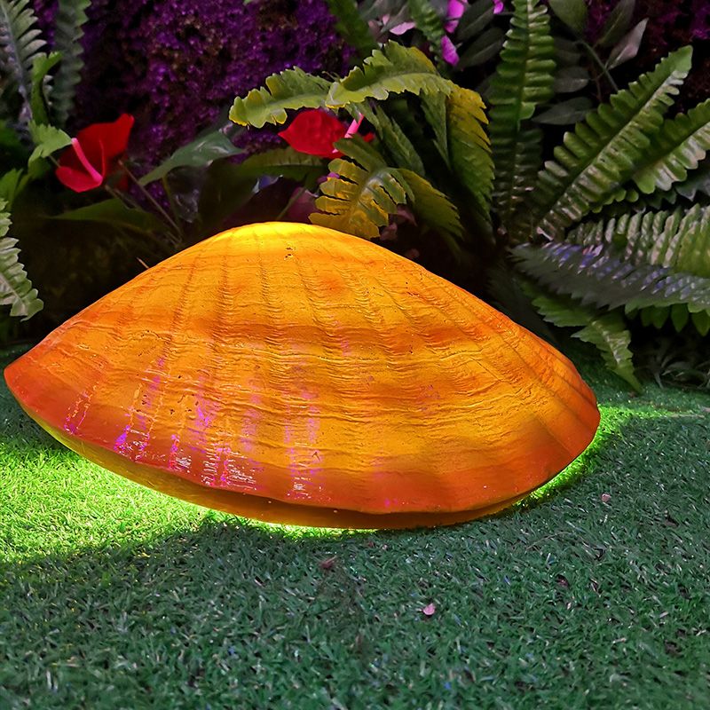 Shells and Starfish Lamp Sculpture
