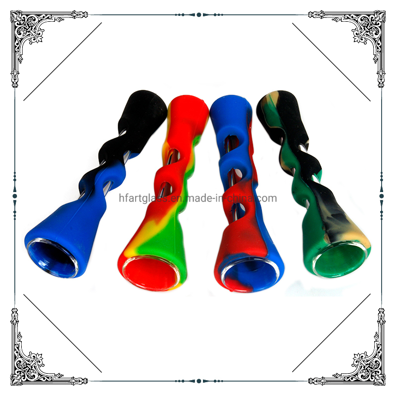 Silicone Prometheus One Hitter Bat Herb Vaporizer Tobacco Pipes