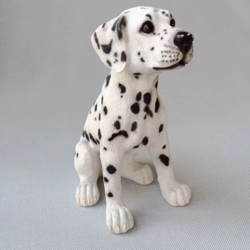 Simulation Dog Resin Decoration Dalmatians Fashion Lovely Decorative Creative