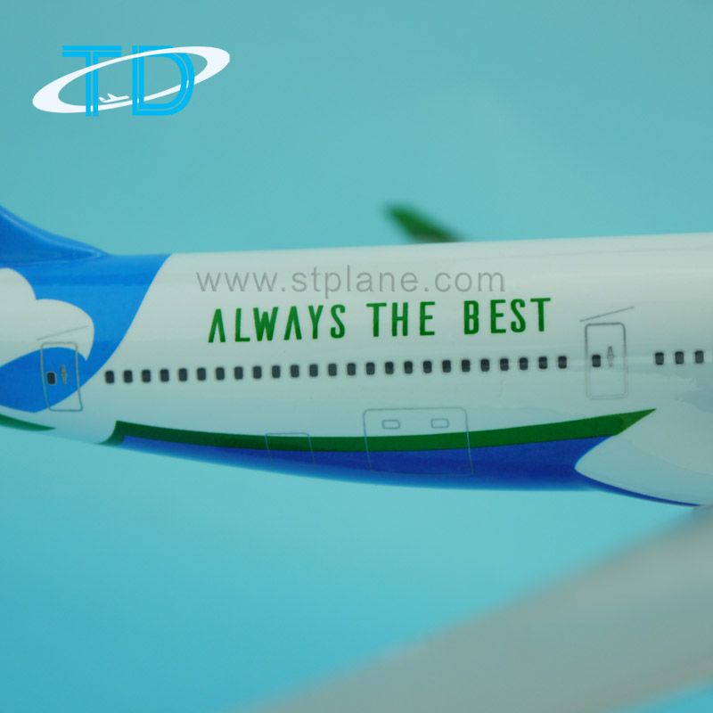 Ssa B747-400 Resin Passenger Airplane Model