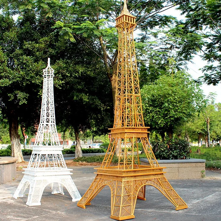 Stainless Steel Paris Eiffel Tower Replica for Park