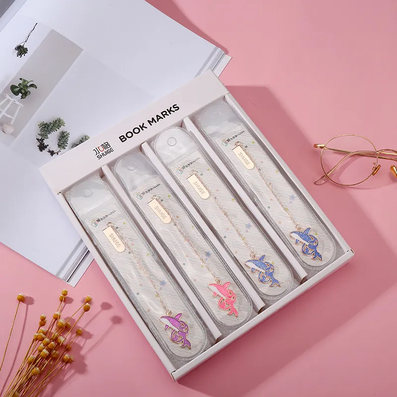 Super Cute Metal Bookmark Animal Bookmark Metal Crafts Enamel Bookmark