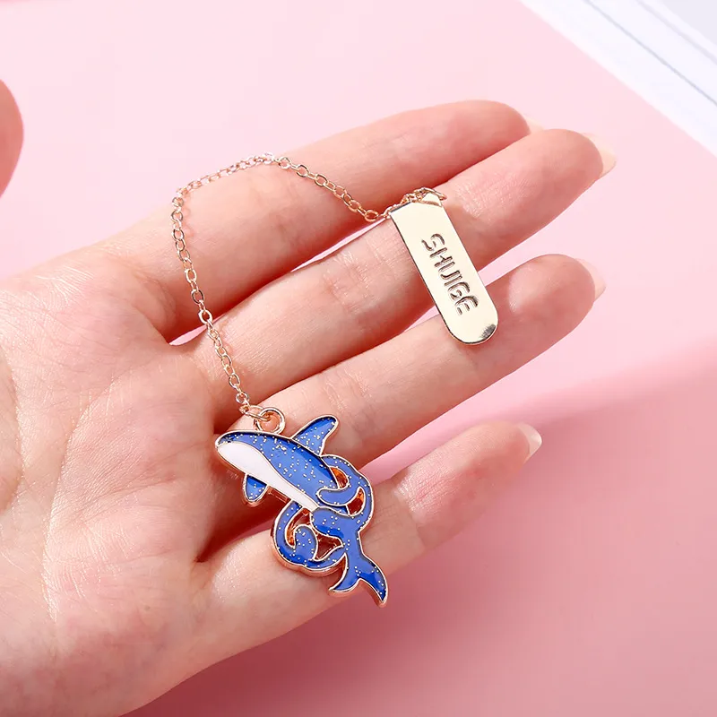 Super Cute Metal Bookmark Animal Bookmark Metal Crafts Enamel Bookmark