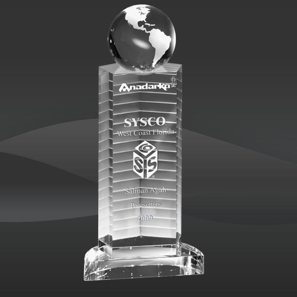 Tower of Power Crystal Award ( MPI -CR-A280WS-10)
