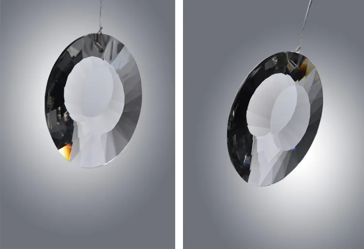 Transparent Round Fashion Design Crystal Pendant