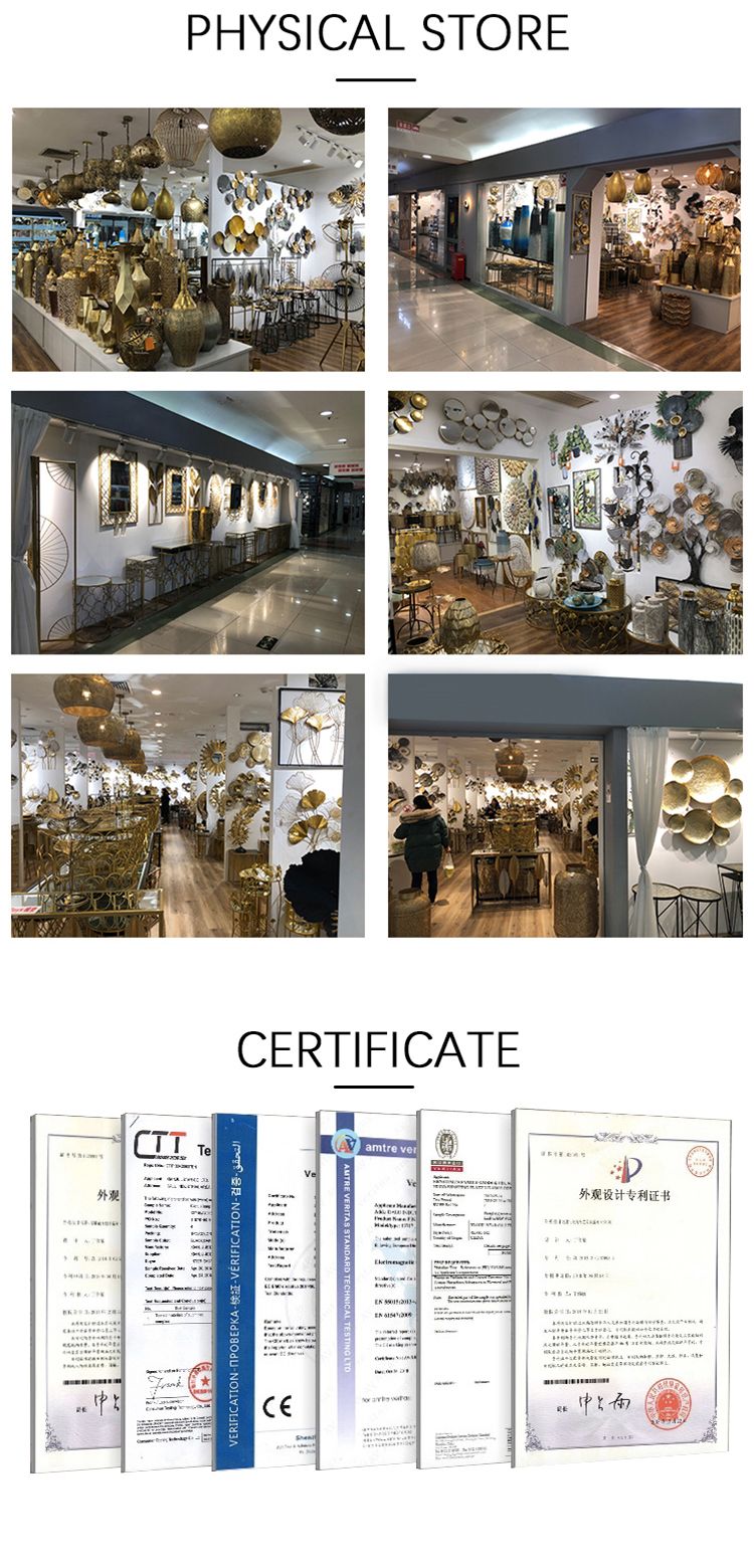 Wall Decoration Luxury Decoration 3D Metal Decoration Project Metal Wall for Home Decoration.