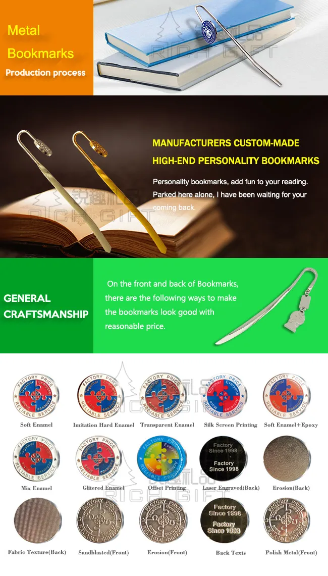 Wholesale Bulk Custom Sublimation Printed Silver Enamel Snowflake Anime Zodiac Islamic Bible Pendant Cartoon Characters Free Printable Metal Bookmark Clip