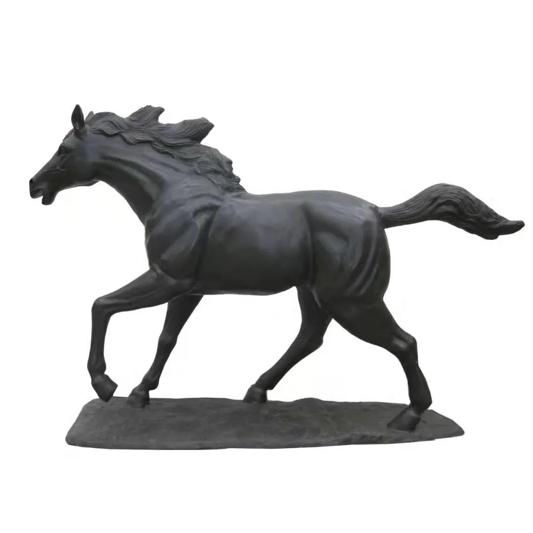 Wholesale Garden Life Size Animal Bronze Cooper Sculpture Antique Brass Horse Statue