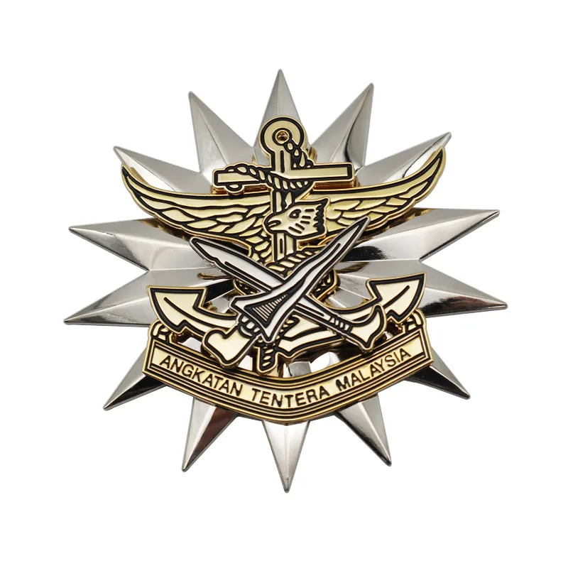 Wholesale Promotional Gifts Custom Enamel Metal Badge Special Regalia