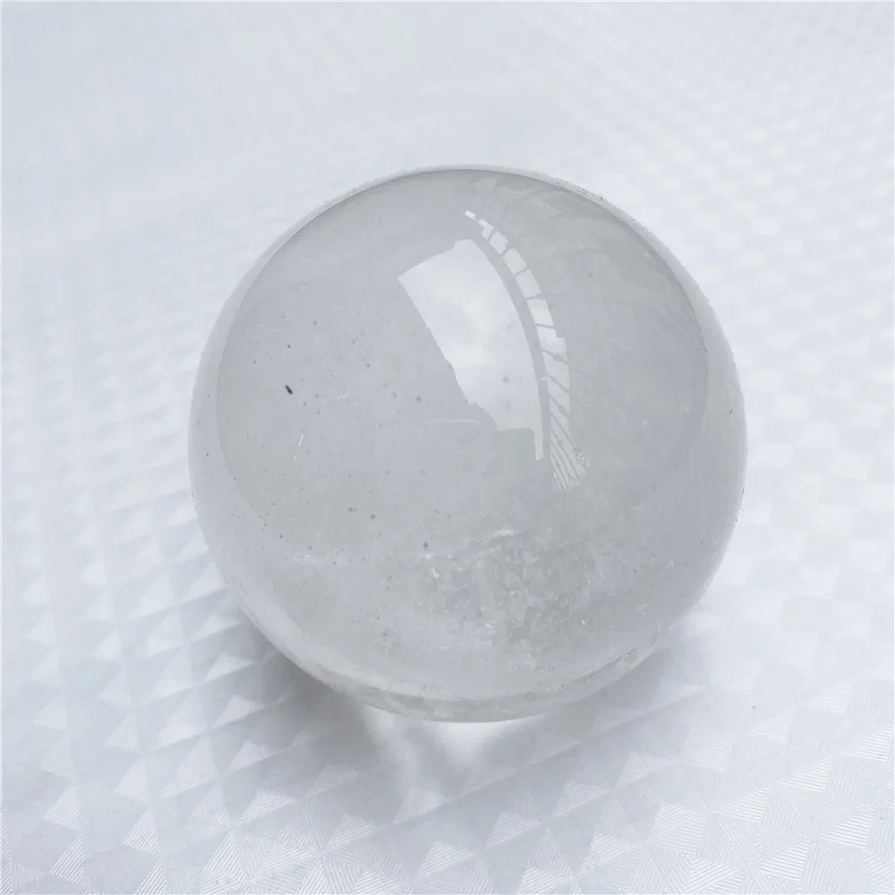 Wholesale White Clear Sphere Souvenirs Natural Clear Crystal Ball
