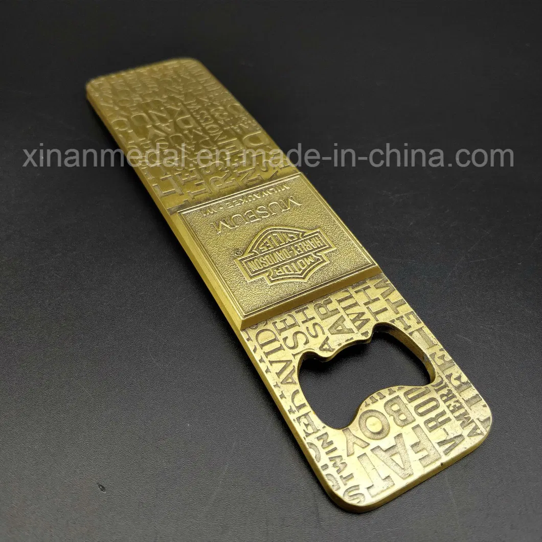 Xinan Wholesale Souvenir Metal Holder Keychain Beer Bottle Opener